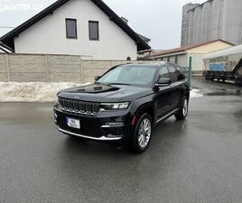 JEEP GRAND CHEROKEE SUMMIT/V6/ČR-1.MAJ./SERVIS/360