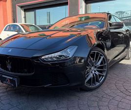 GHIBLI UNICO PROPRIETARIO ITALIANA TAGLIANDATA SAMOCAR GHIBLI V6 DIESEL 275 CV