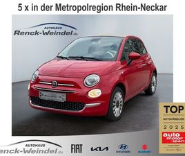 FIAT 500C LOUNGE 1.0 FALTDACH APPLE CARPLAY ANDROID A