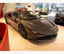 FERRARI SF90 STRADALE SPIDER 4.0T V8 7.9KWH F1 DCT 4WD EURO 6 (START/STOP) 2DR
