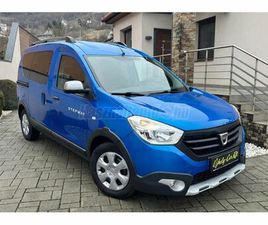 DACIA DOKKER STEPWAY DACIA DOKKER 1.2 TCE STEPWAY EURO6 +ÜLÉS FŰTÉS+TEMPOMAT+TOLATÓ RADAR+NAVIGÁCIÓ+