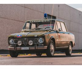 1969 ALFA ROMEO GIULIA 1600 SUPER BISCIONE 'CARABINIERI'