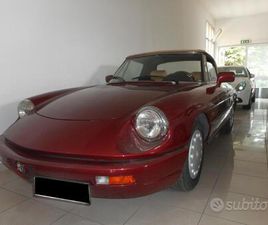 ALFA ROMEO SPIDER DUETTO ALFA ROMEO DUETTO IV SERIE SPIDER 1.6