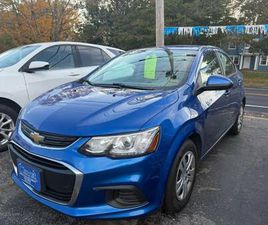 CHEVROLET SONIC 2018 CHEVY SONIC