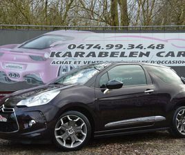 CITROEN DS3 1.6E-HDI SO CHIC SENS AR CLIM CRUIS 71.827KM