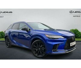 LEXUS RX 2.4 500H TURBO F SPORT TAKUMI SUV 5DR PETROL HYBRID AUTO DIRECT4 EURO 6 (START/STOP) (371 PS)-/