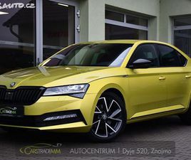SKODA SUPERB ŠKODA SUPERB 2.0TDI SPORTLINE 1M ČR 2XALU