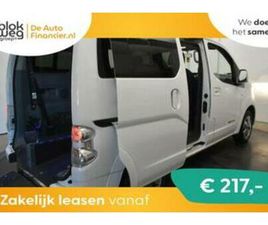 NISSAN E-NV200 40 KWH CONNECT 5+1 ROLSTOEL CAME € 15.750,0 — NISSAN — MARKTPLAATS