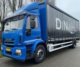 IVECO EUROCARGO 190 EL 28 EURO 6| SCHUIFZEIL | LAADKLEP — VRACHTWAGENS — MARKTPLAATS