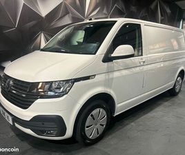 VOLKSWAGEN TRANSPORTER T6 VOLKSWAGEN TRANSPORTER FG T6 L2H1 2.0 TDI 150 CH BVM BUSINESS CLIMATISATION CARPLAY HABILLAGE BOIS 2023