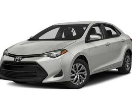 TOYOTA COROLLA USED 2017 TOYOTA COROLLA LE