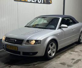AUDI A4 CABRIOLET 1.8 TURBO QUATTRO TECHNISCH SUPER HAND GESCHAKELD
