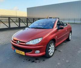 PEUGEOT 206 CC PEUGEOT 206 1.6 16V CC CABRIO MET APK / LEDER / CLIMATE ETC — PEUGEOT — MARKTPLAATS