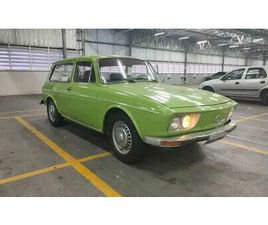 VW VARIANT 1973 STANDARD - VERDE HIPPIE - APTA PARA PLACA PRETA - RELÍQUIA