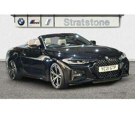 BMW SERIE 4 CABRIOLET 420 BMW 4 SERIES CONVERTIBLE 420I M SPORT 2DR STEP AUTO