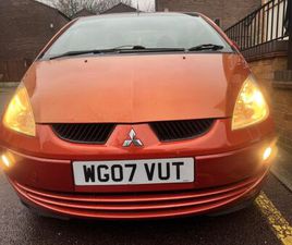 MITSUBISHI, COLT, CONVERTIBLE, 2007, MANUAL, 1499 (CC), 2 DOORS