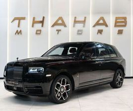 ROLLS-ROYCE CULLINAN 2021 | PREMIUM BLACK BADGE | RED INTERIOR | GCC | V12 TWIN-TURBO | FULL OPTION | PERFECT CONDITION