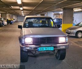 1989 MITSUBISHI L200 2.0 94HK 4WD REPARASJONSOBJEKT HENGERFESTE LASTEHOLDERE
