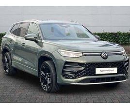 VOLKSWAGEN TAYRON 2026 VOLKSWAGEN TAYRON 2.0 TSI 265 R-LINE 4MOTION 5DR DSG7 (7 SEAT) ESTATE PETROL AUTOMATIC