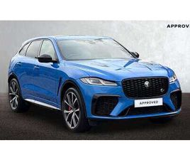 JAGUAR F-PACE P575 JAGUAR F-PACE 5.0 V8 575 SVR EDITION 5DR AUTO AWD