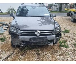 VW TUAREG 3.0TDI HR VOZILO , 1. VLASNIK- KARAMBOL