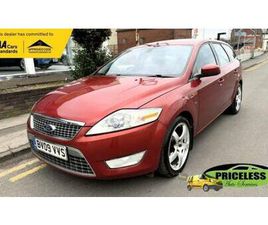 FORD MONDEO SW 2009 09 FORD MONDEO 2.0 TDCI TITANIUM X ESTATE 5DR DIESEL MANUAL (154 G/KM, 138