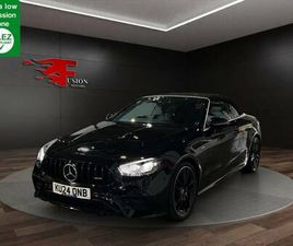 2024 MERCEDES-BENZ E CLASS E53 4MATIC+ NIGHT ED PREMIUM PLUS 2DR TCT CONVERTIBLE PETROL AUTOMATIC