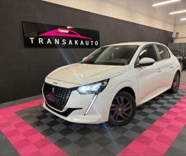 PEUGEOT 208 PURETECH 75 SS BVM5 STYLE / SUIVI COMPLET / DISTRIB OK / 1ÈRE MAIN / APPLE CARPLAY