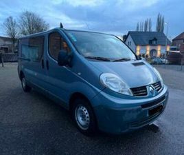 ② RENAULT TRAFIC 2.0DCI À CABINE DOUBLE LONGUE — CAMIONNETTES & UTILITAIRES — 2EMEMAIN