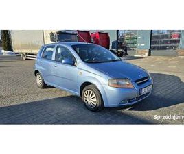 DAEWOO KALOS DAEWOO KALOS/AVEO 1.4I 90KM KLIMA* 5-DRZWI ZADBANY ZAMIANA ŚWIDNIK - SPRZEDAJEMY.PL