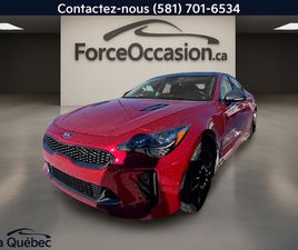 KIA STINGER GT AWD *TWINTURBO *CUIR *TOIT *CARPLAY *CAMÉR