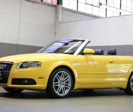 AUDI A4 CABRIO 2009 AUDI 2.0T SPECIAL EDITION