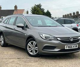 VAUXHALL ASTRA BREAK 2016 VAUXHALL ASTRA 1.6 CDTI ECOFLEX DESIGN - DIESEL ULEZ - ESTATE - PX SWAP