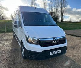 MAN TRUCK MAN TGE 2022 MAN TGE 2.0 3140D LION XS FWD LWB HIGH ROOF EURO 6 (START/STOP) 5DR PANEL VAN DIESEL MANUAL