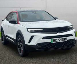 VAUXHALL MOKKA-E 2022 VAUXHALL MOKKA 100KW GS LINE 50KWH 5DR AUTO HATCHBACK ELECTRIC AUTOMATIC