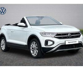 VOLKSWAGEN T-ROC CABRIOLET VOLKSWAGEN T-ROC CABRIOLET - 1.0 TSI STYLE 2DR + VOLKWAGEN WARRANTY