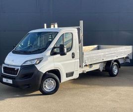 PEUGEOT BOXER 2.2 BLUEHDI 335 BUILT FOR BUSINESS CURTAINSIDE CHASSIS CAB L3