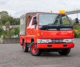 TOYOTA DYNA ’97 TOYOTA DYNA DOUBLE CAB FIRETRUCK W/ 4WD AND FRONT LOCKING HUBS!