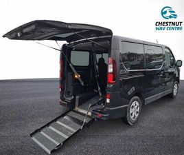 RENAULT TRAFIC PASSENGER RENAULT TRAFIC PASSENGER WAV WHEELCHAIR ACCESS AUTOMATIC L1 SWB 5 SEATS 2024 NO VAT