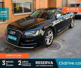 AUDI A8 S8 4.0 TFSI QUATTRO TIPTRONIC