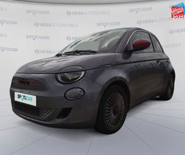 FIAT 500 FIAT 500 E 95CH RED GPS D'OCCASION - HESS AUTOMOBILE