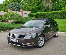 VOLKSWAGEN PASSAT B7 BREAK/ 2013/ 2.0TDI/ DSG/ PANO/ NAVI MARE/ PIELE GAESTI