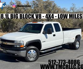 2001 CHEVROLET SILVERADO 3500 4X4 - BIG BLOCK V8 - DRW - LOW MILES