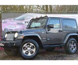 ② JEEP WRANGLER 2.8CRD SAHARA FULL CAB BOITE AUT NAV CUIR 31.8 — JEEP — 2EMEMAIN