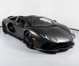 LAMBORGHINI AVENTADOR ROADSTER SVJ USED 2022 LAMBORGHINI AVENTADOR SVJ LP 780-4 ULTIMAE