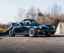 PORSCHE 911 CABRIOLET PORSCHE 911 CARRERA 3.2 CABRIO GERMAN VEHICLE G50 GEARBOX