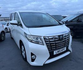 TOYOTA ALPHARD 2015 TOYOTA ALPHARD