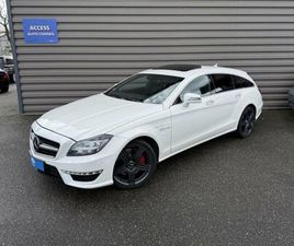 MERCEDES CLS SHOOTING BRAKE CLS 63 AMG MERCEDES CLA SHOOTING BRAKE CLASSE CLS (2) 63 AMG BREAK V8 BITURBO BVA7 PROPULSION DOSSIER ENTRETIEN COMPLET GARANTIE