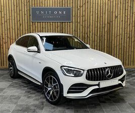MERCEDES GLC COUPE GLC COUPE 43 AMG 3.0 GLC43 V6 AMG (PREMIUM) COUPE 5DR PETROL G-TRONIC+ 4MATIC EURO 6 (START/STOP) (390 PS)