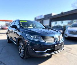LINCOLN MKX 2017 LINCOLN MKX RESERVE AWD • TWIN TURBO • FULLY LOADED LUXURY SUV